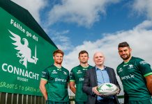 Ireland West Airport announce new marketing partnership with Connacht Rugby.