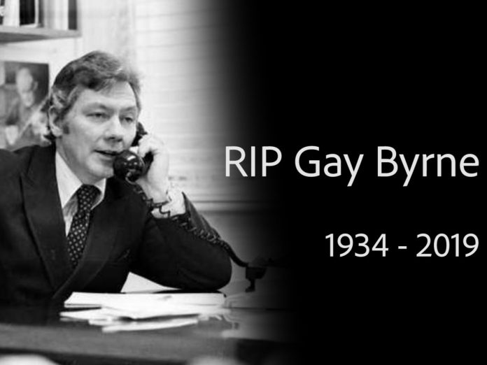 Irish media icon Gay Byrne has passed away